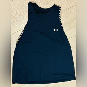 Womens Under Armour The Tech Tank Top Black Size Small Sleeveless